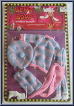 Blue / Pink Stripes Action Figure