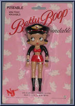 Betty Boop (Biker Babe) from Betty Boop - Bendables manufactured by NJ Croce [Front]