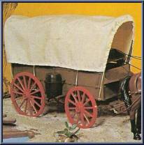 Frontier Wagon (Without Horses) Action Figure
