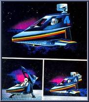 Space Spy Vehicle from Big Jim - Spy Vehicles manufactured by Mattel [Loose]