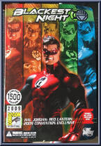 Hal Jordan (Red Lantern) from Blackest Night - Exclusives manufactured by DC Direct [Front]