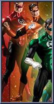 Hal Jordan (Orange Lantern) from Blackest Night - Exclusives manufactured by DC Direct [Loose]