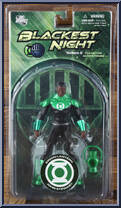 John Stewart (Green Lantern) from Blackest Night - Series 2 manufactured by DC Direct [Front]