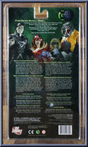Superman (Black Lantern) from Blackest Night - Series 7 manufactured by DC Direct [Back]