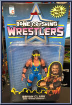 Bryan Clark (Blue) from Bone Crushing Wrestlers - Basic Series manufactured by FC Toys [Front]
