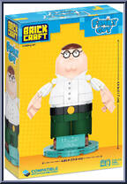 Peter Griffin from Brickcraft - Family Guy manufactured by Brickcraft [Back]