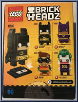 Batman from Brickheadz - Basic Series manufactured by Lego [Back]