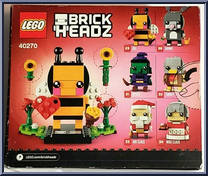 Bee #29 from BrickHeadz - Basic Series manufactured by Lego [Back]