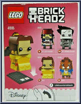 Belle #11 from BrickHeadz - Disney manufactured by Lego [Back]