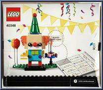 Birthday Clown #92 from BrickHeadz - Basic Series manufactured by Lego [Back]