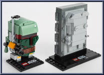 Boba Fett #27 / Han Solo in Carbonite #28 Action Figure