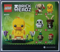 Chick #82 from BrickHeadz - Basic Series manufactured by Lego [Back]