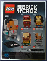 Cyborg #24 from BrickHeadz - DC manufactured by Lego [Back]