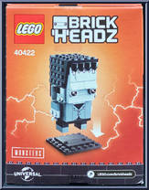 Frankenstein #111 from BrickHeadz - Universal Monsters manufactured by Lego [Back]
