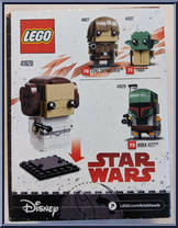 Princess Leia Organa #72 from BrickHeadz - Star Wars manufactured by Lego [Back]