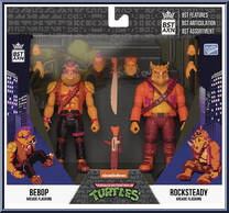 Bebop / Rocksteady (Arcade Flashing) from Bst Axn - Teenage Mutant Ninja Turtles manufactured by Loyal Subjects [Front]