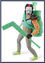 Casey Jones (Skull Face) from Bst Axn - Teenage Mutant Ninja Turtles manufactured by Loyal Subjects [Loose]