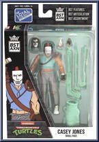 Casey Jones (Skull Face) from Bst Axn - Teenage Mutant Ninja Turtles manufactured by Loyal Subjects [Front]