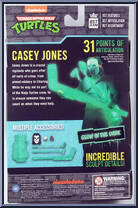 Casey Jones (Skull Face Glow in the Dark) from Bst Axn - Teenage Mutant Ninja Turtles manufactured by Loyal Subjects [Back]