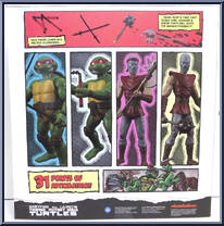 Classic Comic PX 4-Pack Set 1 from Bst Axn - Teenage Mutant Ninja Turtles manufactured by Loyal Subjects [Back]