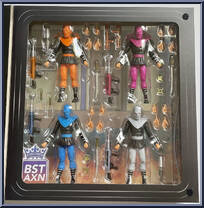 Foot Clan (4-Pack) from Bst Axn - Teenage Mutant Ninja Turtles manufactured by Loyal Subjects [Front]