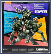 IDW Comic Black and White 4-Pack (SDCC 2023) from Bst Axn - Teenage Mutant Ninja Turtles manufactured by Loyal Subjects [Back]