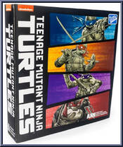 IDW Comic Black and White 4-Pack (SDCC 2023) from Bst Axn - Teenage Mutant Ninja Turtles manufactured by Loyal Subjects [Front]