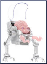 Krang (Bubble Walker) from Bst Axn - Teenage Mutant Ninja Turtles manufactured by Loyal Subjects [Loose]