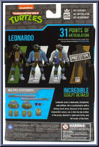 Leonardo (Leather Jacket) (Street Style) from Bst Axn - Teenage Mutant Ninja Turtles manufactured by Loyal Subjects [Back]