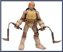 Michelangelo (Undead) from Bst Axn - Teenage Mutant Ninja Turtles manufactured by Loyal Subjects [Loose]