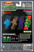 Raph (Arcade Game) from Bst Axn - Teenage Mutant Ninja Turtles manufactured by Loyal Subjects [Back]