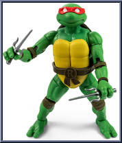 Raphael (IDW Comic + Action Figure) from Bst Axn - Teenage Mutant Ninja Turtles manufactured by Loyal Subjects [Loose]