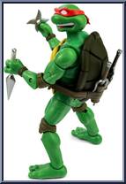 Raphael (IDW Comic + Action Figure) from Bst Axn - Teenage Mutant Ninja Turtles manufactured by Loyal Subjects [Loose]
