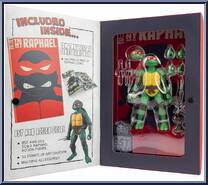 Raphael (IDW Comic + Action Figure) from Bst Axn - Teenage Mutant Ninja Turtles manufactured by Loyal Subjects [Front]