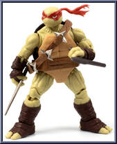 Raphael (IDW Comic + Action Figure) (Version 2) from Bst Axn - Teenage Mutant Ninja Turtles manufactured by Loyal Subjects [Loose]