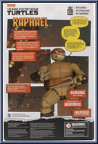 Raphael (IDW Comic + Action Figure) (Version 2) from Bst Axn - Teenage Mutant Ninja Turtles manufactured by Loyal Subjects [Back]