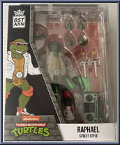 Raphael (Prototype) (Street Style) from Bst Axn - Teenage Mutant Ninja Turtles manufactured by Loyal Subjects [Front]