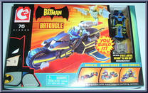 Batcycle (Street Justice Batman / Man-Bat) from C3 Construction - Wave 2 manufactured by Diamond Select [Front]