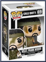 Msgt. Frank Woods from Call of Duty - Pop! Vinyl Figures manufactured by Funko [Front]