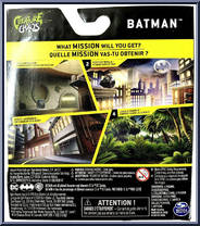 Batman (Armored) from Caped Crusader - Basic Series manufactured by Spinmaster [Back]