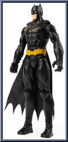 Batman (Black Suit) from Caped Crusader - 12" Scale manufactured by Spinmaster [Loose]