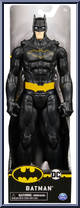 Batman (Black Suit) from Caped Crusader - 12" Scale manufactured by Spinmaster [Front]