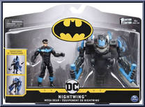 Nightwing (Mega Gear) from Caped Crusader - Basic Series manufactured by Spinmaster [Front]