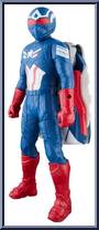 Captain America (Flight Mode) from Captain America - Brave New World - Basic Series manufactured by Hasbro [Loose]