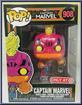 Captain Marvel (Blacklight) from Captain Marvel - Pop! Vinyl Figures manufactured by Funko [Front]