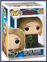 Captain Marvel (Glows In The Dark) from Captain Marvel - Pop! Vinyl Figures manufactured by Funko [Front]