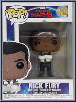 Nick Fury from Captain Marvel - Pop! Vinyl Figures manufactured by Funko [Front]