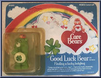 Good Luck Bear (Finding a Lucky Ladybug) from Care Bears - Mini manufactured by Kenner [Front]