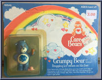 Grumpy Bear (Dropping Ice Cream on His Foot) from Care Bears - Mini manufactured by Kenner [Front]