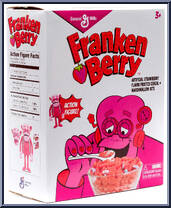 Franken Berry from Cereal - General Mills manufactured by Jada Toys [Front]